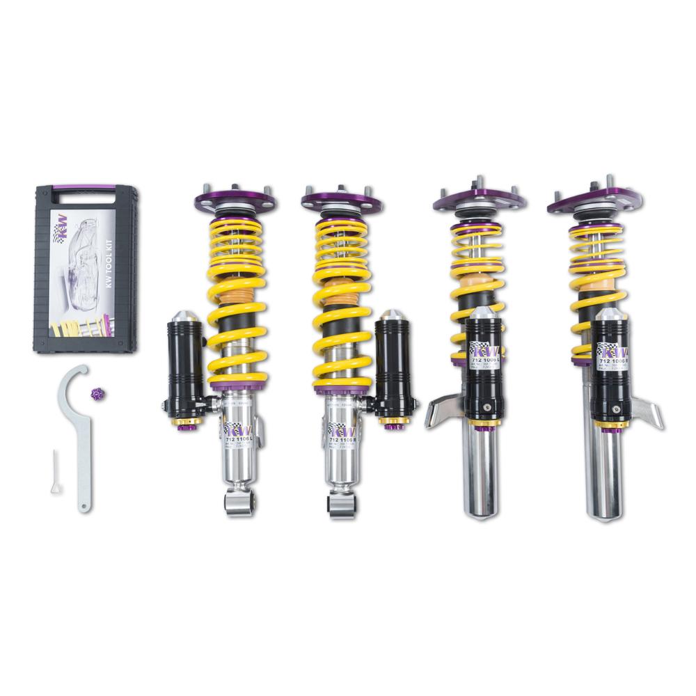 KW Coilover Kit V4 Clubsport for 03/1999+ Porsche 911 (996) w/ Top Mounts - ModsDirect