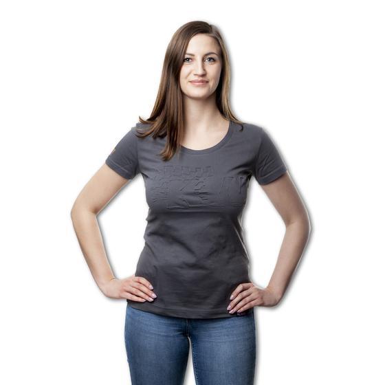 KW Womens 3D T-Shirt - Grey XL - ModsDirect