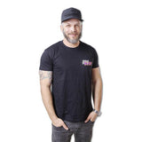 KW Basic Mens T-Shirt - Black M - ModsDirect