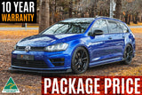 MK7 Golf R Wagon Full Lip Splitter Set