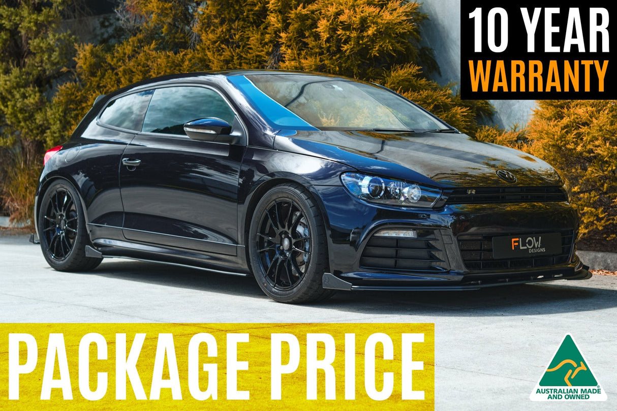 Scirocco R PFL V3 Full Lip Splitter Set