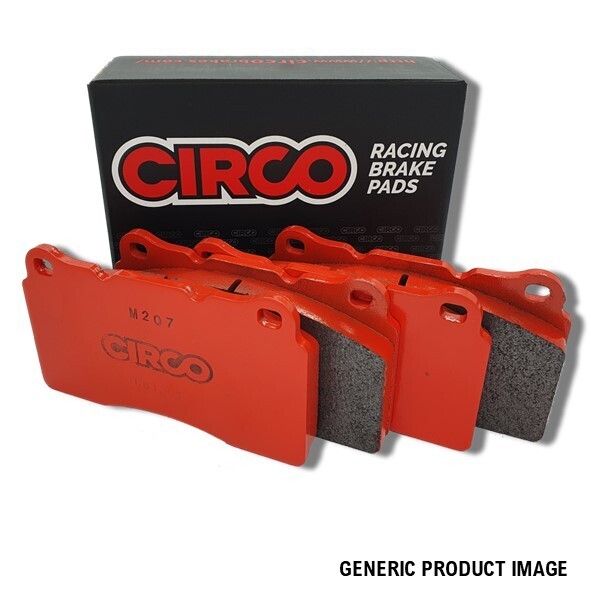 CIRCO M207 Race Brake Pads Alcon CAR97 Mono6 (with bottom tabs)