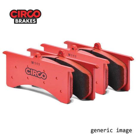 CIRCO M111 Race Brake Pads Corvette Single Pin Historic