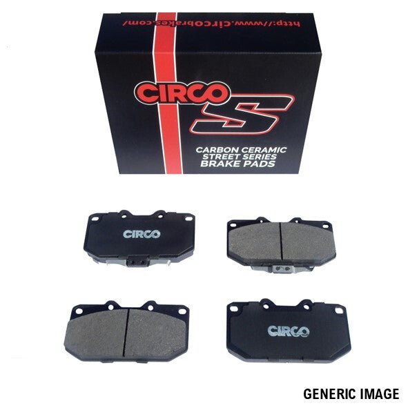 CIRCO SHD 4x4 Heavy Duty Brake Pads Toyota Landcruiser 80 series