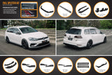 MK7.5 Golf R Wagon Full Lip Splitter Set