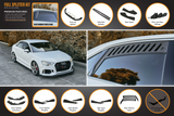 RS3 8V Sedan FL Full Lip Splitter Set