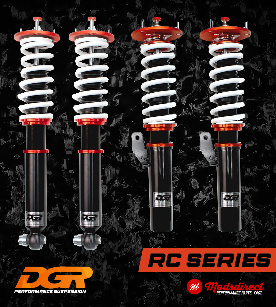 DGR Coilovers | RC Racing Series (Porsche 997 4WD)