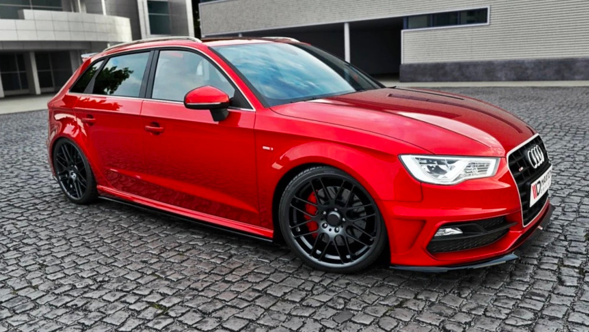 MAXTON DESIGN | Hatchback Side Skirts (Audi S3/A3 S-Line 8V)