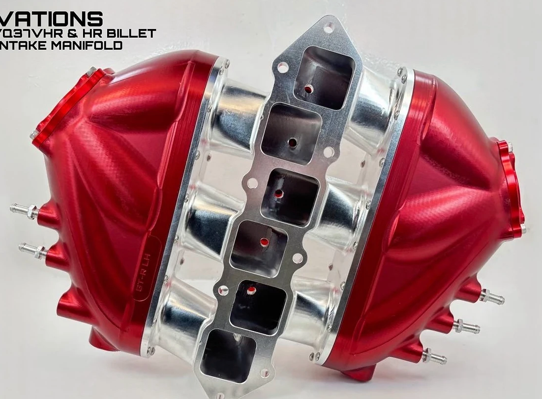 VQ37VHR 370Z Billet GT-R Style Plenum