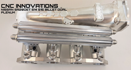 SR20 S14/S15 Silvia Dual Plenum Billet Intake Manifold