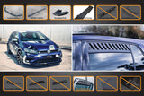 MK7.5 Golf R Full Lip Splitter Set with Rear Valance & Fairing