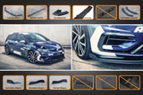 MK7.5 Golf R Full Lip Splitter Set with Rear Valance & Fairing