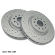 WinmaX WD Performance Sports Drilled Brake Discs Honda Civic FK8 Type-R Front