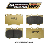 WinmaX WP2 4x4 Heavy Duty Brake Pads Nissan Navara FRONT