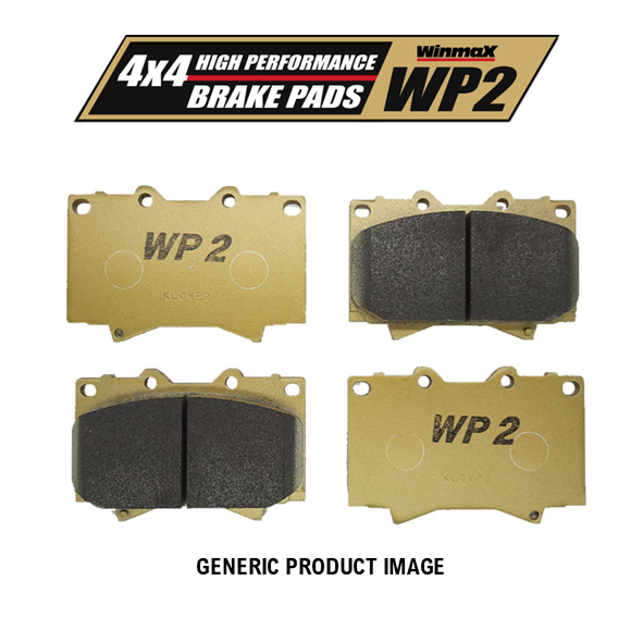 WinmaX WP2 4x4 Heavy Duty Brake Pads Nissan Navara FRONT