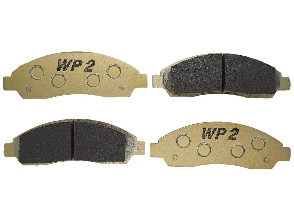 WinmaX WP2 4x4 Heavy Duty Brake Pads Holden Rodeo, Izuzu D