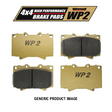 WinmaX WP2 4x4 Heavy Duty Brake Pads Isuzu D4x4 Heavy Duty Brake PadsMax