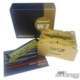 WinmaX W3 Performance Trackday Brake Pads Brembo Evo / WRX Sti / Commodore REDLINE