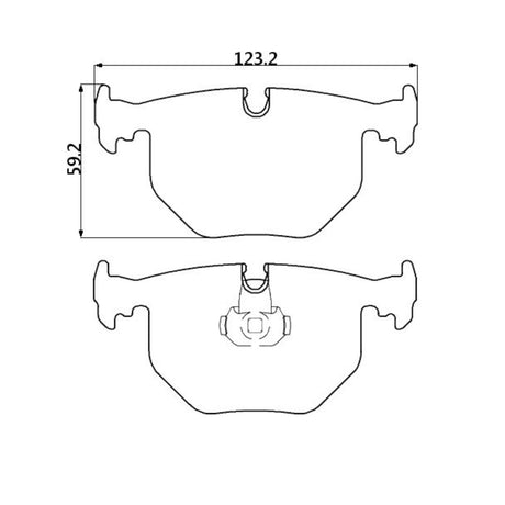 WinmaX W3 Performance Trackday Brake Pads BMW M3 (E46), 330 (E46), X3 (E83), X5 (E53) - ModsDirect