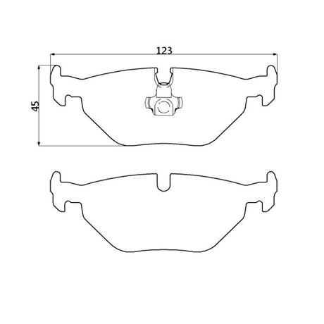 WinmaX W7 Race Brake Pads BMW E46 3 series - ModsDirect