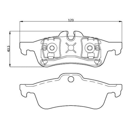 WinmaX W3 Performance Trackday Brake Pads Mini One / JCW / Cooper (R53) - ModsDirect