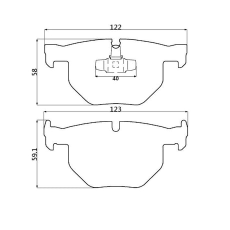 WinmaX W2 Street Performance Brake Pads BMW 335i - ModsDirect