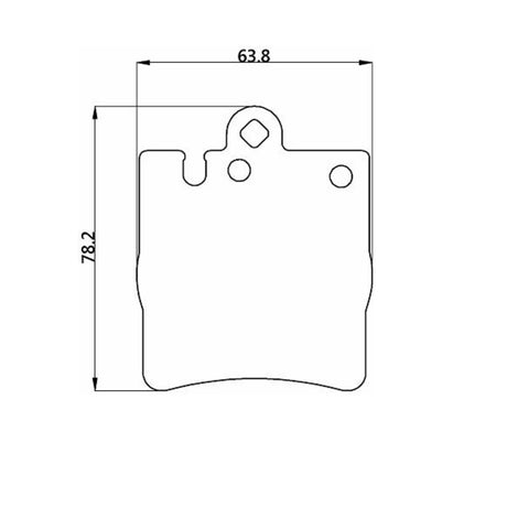 WinmaX W5 Performance Trackday Brake Pads Mercedes C230 Kompressor - ModsDirect