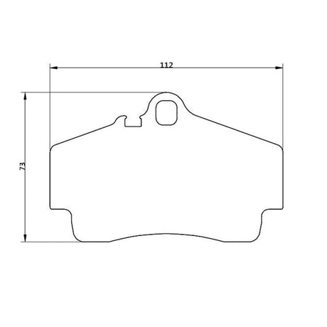 WinmaX W3 Performance Trackday Brake Pads Porsche Carrera / Boxster / Cayenne / Cayman - ModsDirect