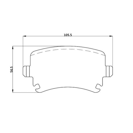 WinmaX W1 Street Performance Brake Pads Volkswagen Golf V, VI / Audi TT / S3 - ModsDirect