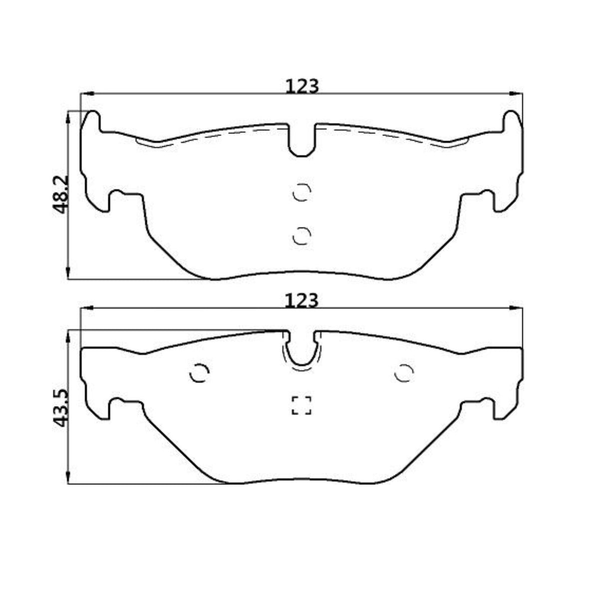 WinmaX W5 Performance Trackday Brake Pads BMW E87 130i - ModsDirect