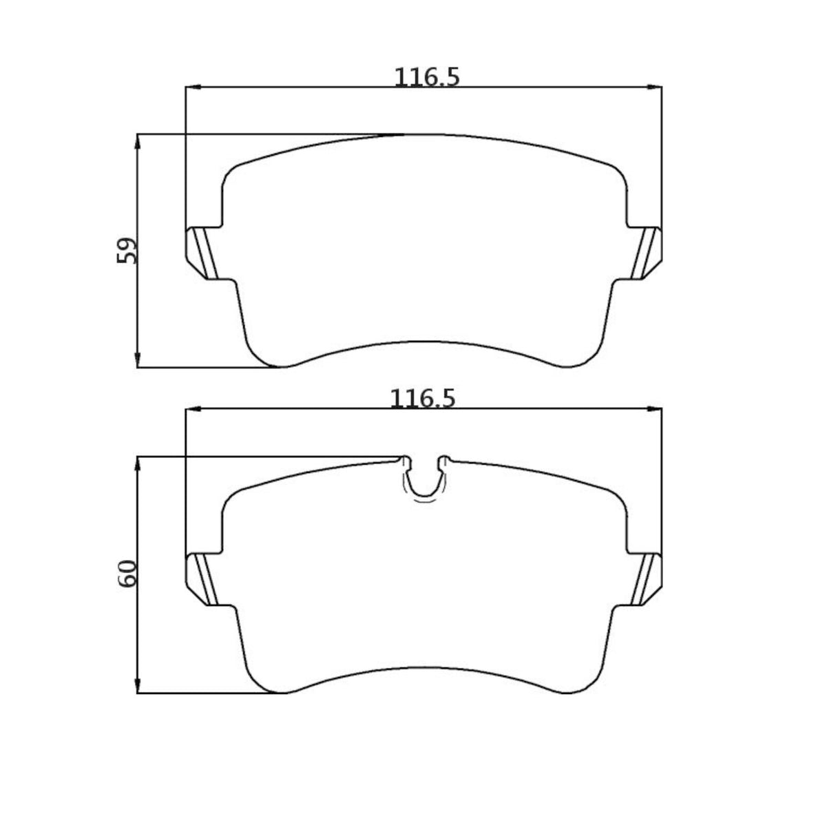 WinmaX W3 Performance Trackday Brake Pads Audi A4 (8K_) REAR - ModsDirect