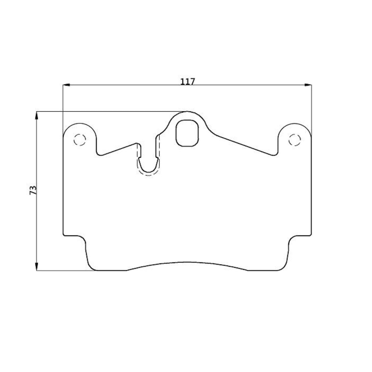 WinmaX W3 Performance Trackday Brake Pads Porsche Cayenne S & GTS / VW Toureg - ModsDirect