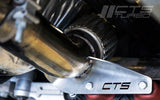 CTS Turbo | Downpipe with High-Flow Cat (MK6R, TT-S, S3 8P)