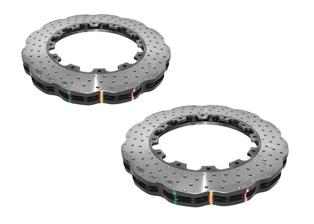 DBA | 52844.1WXD 5000 Series Wave Cross Drilled 2Pc Front Rotors PAIR