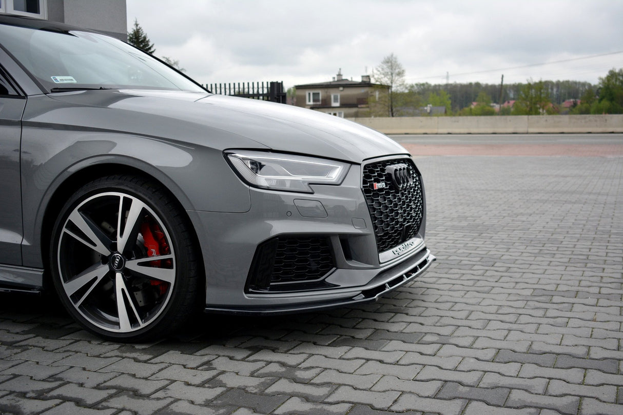 MAXTON DESIGN | Sedan V1 Front Splitter (FL Audi RS3 8V)