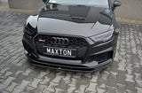 MAXTON DESIGN | Sportback V1 Front Splitter (FL Audi RS3 8V)