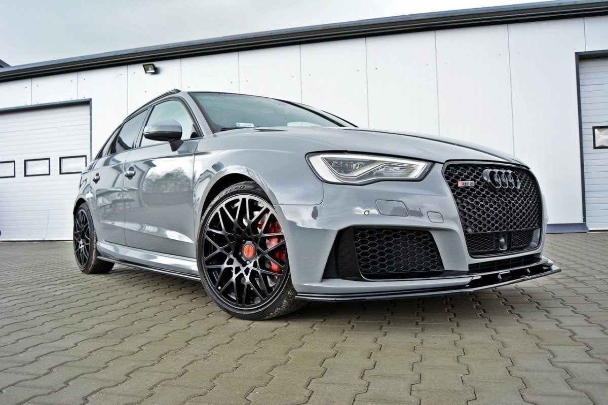 MAXTON DESIGN | V2 Front Splitter (PFL Audi RS3 8V Sportback)