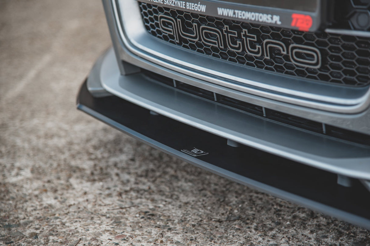 MAXTON DESIGN | Racing Durability Front Splitter (PFL Audi RS3 8V Sportback)