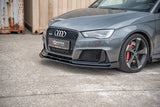 MAXTON DESIGN | Racing Durability Front Splitter + Flaps (PFL Audi RS3 8V Sportback)