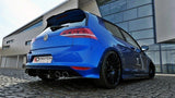 MAXTON DESIGN | Rear Diffuser + Rear Side Splitters (VW Golf MK7R)