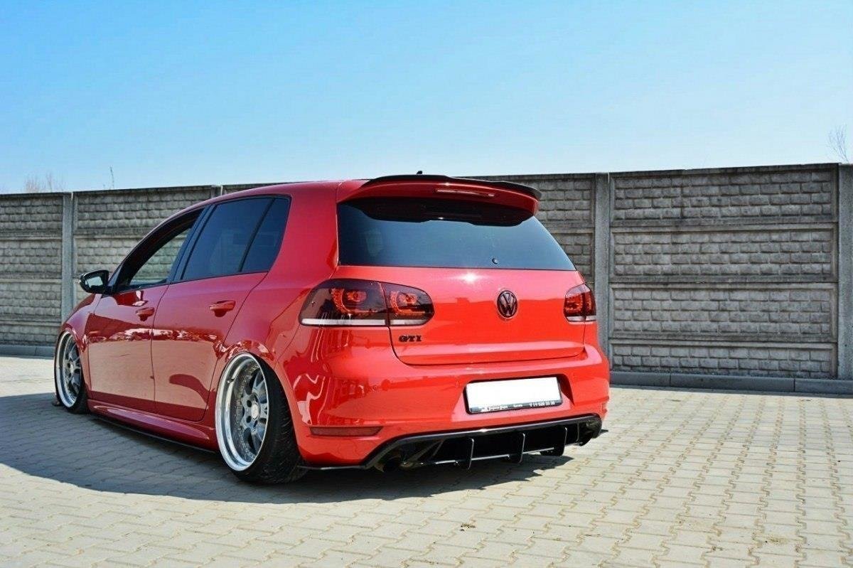 MAXTON DESIGN | Rear Diffuser + Rear Side Splitters (VW Golf MK6 GTI)