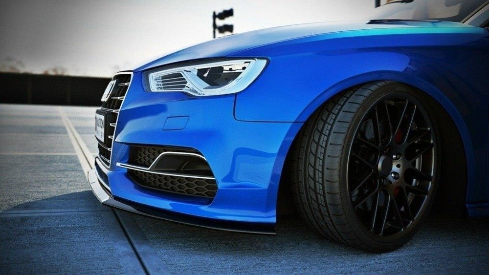 MAXTON DESIGN | Sedan/Cab Front Splitter (Audi S3/A3 S-Line 8V PFL)