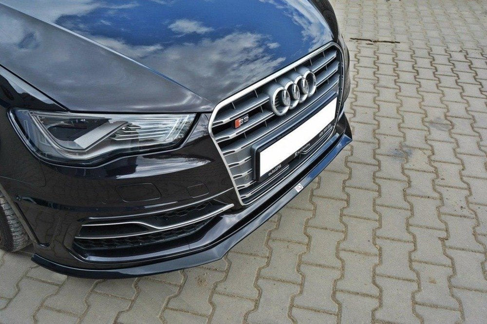 MAXTON DESIGN | Hatchback Front Splitter (Audi S3 8V PFL)