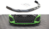 MAXTON DESIGN | Front Splitter V2 (Audi RS3 8Y)