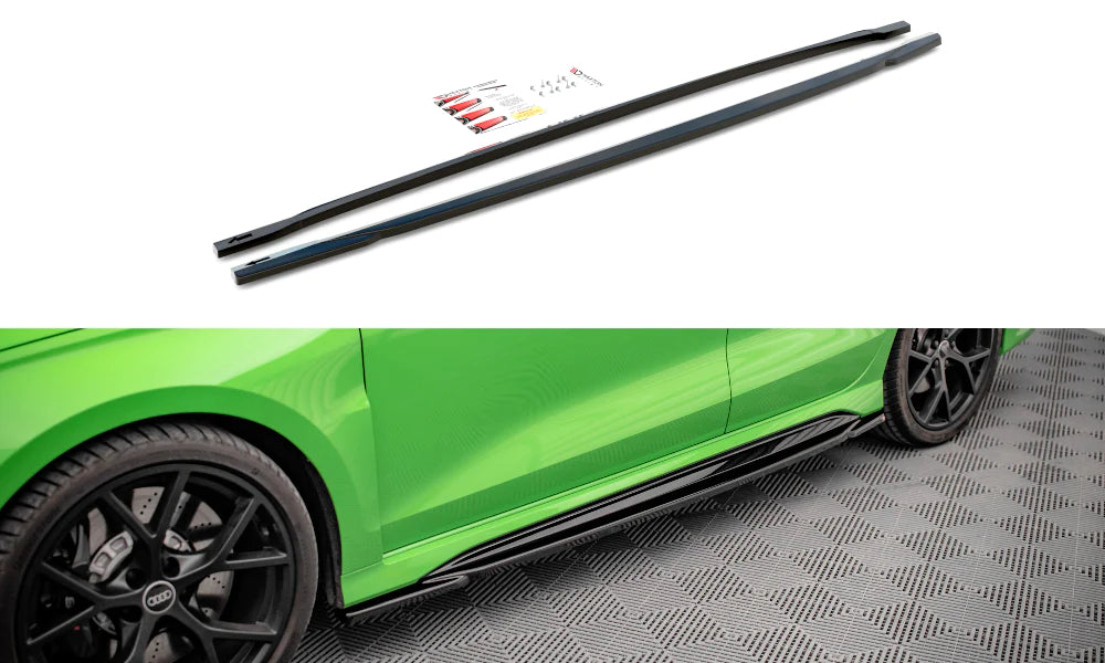 MAXTON DESIGN | Racing Durability Side Skirts (Audi RS3 8Y Sedan)