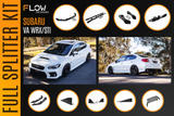 VA WRX/STI Full Lip Splitter Set