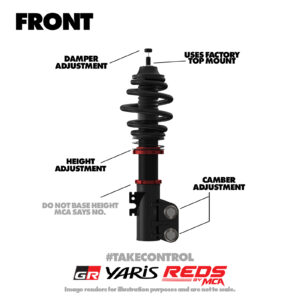 Toyota Yaris GR Coilovers